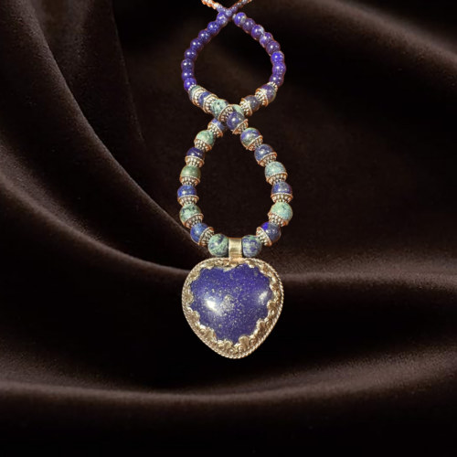Midnight Blue Heart